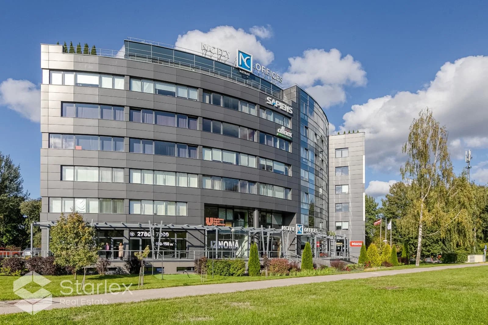 A spacious and modern office in Purvciem