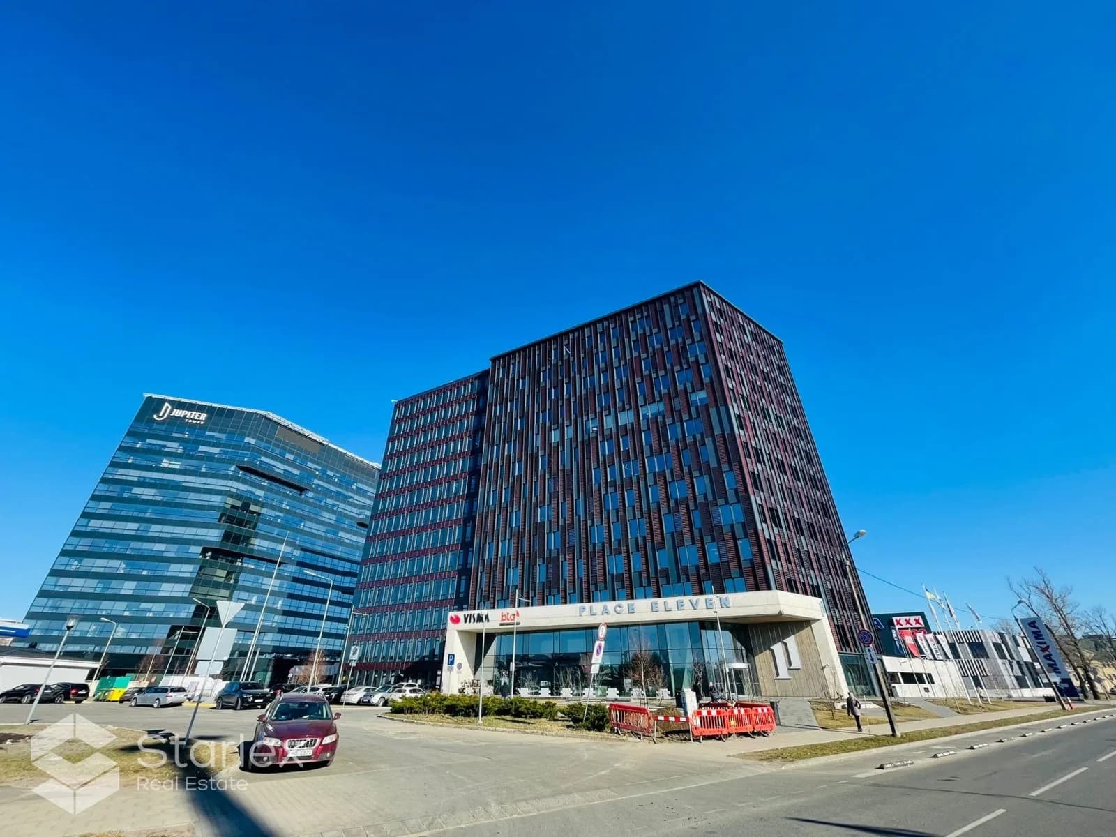 A klases biroja telpas Skanstes rajonā