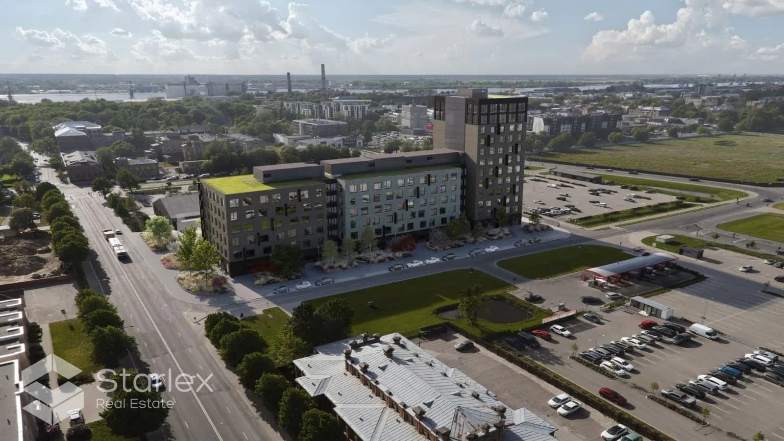 Mūsdienīgas biroja telpas jaunajā biroju centrā ''New Hanza''