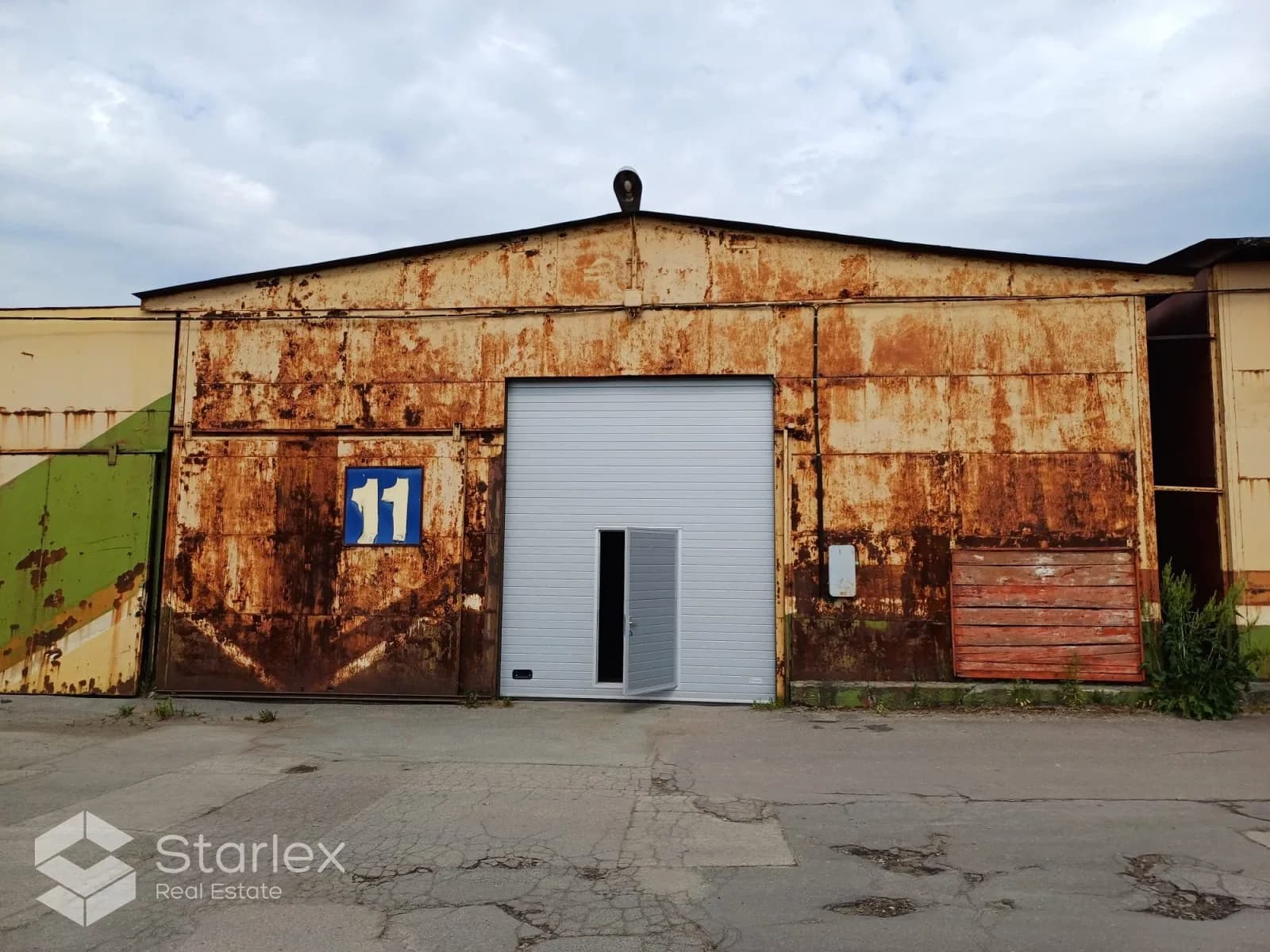 Warehouse in the center