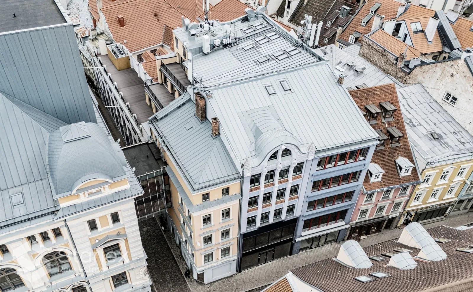 Industrial style office in Old Riga near Livu Square
