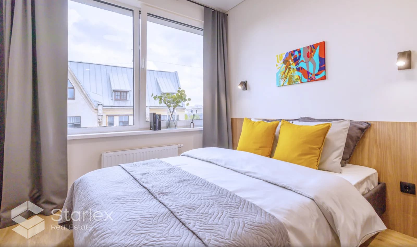 Plaša, gaiša studija 25,2 m² Rīgas centrā