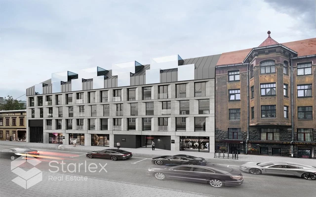 Commercial premises in the new project at Skolas Street 17